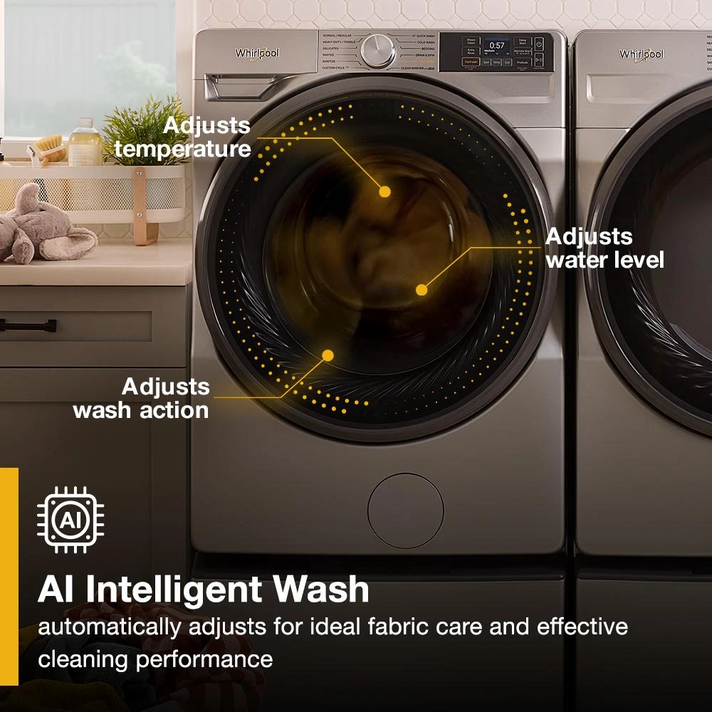 4.5 cu. ft. Smart Front Load ENERGY STAR® Washer with FreshFlow™ Vent System view 37