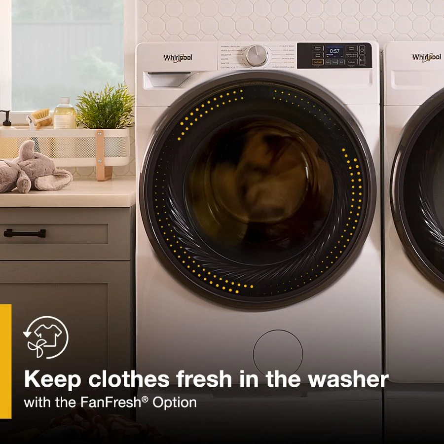 4.5 cu. ft. Smart Front Load ENERGY STAR® Washer with FreshFlow™ Vent System view 8