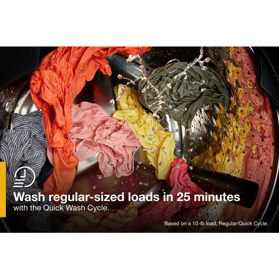 5.0 Cu. Ft. Front Load Washer with Quick Wash Cycle WFW6605MC