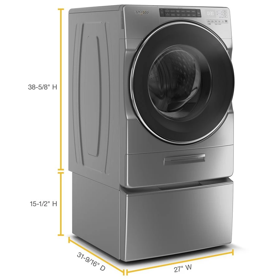 4.5 cu. ft. Closet-Depth Front Load Washer with Load & Go™ XL Dispenser WFW6620HC