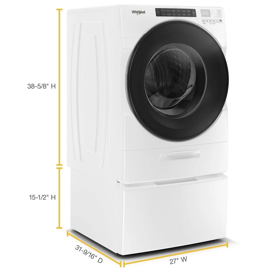 4.5 cu. ft. Closet-Depth Front Load Washer with Load & Go XL Dispenser WFW6620HW