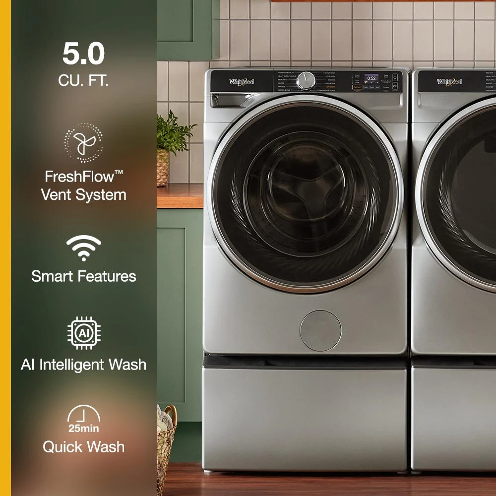 5.0 cu. ft. Smart Front Load ENERGY STAR® Washer with the FreshFlow™ Vent System view 40