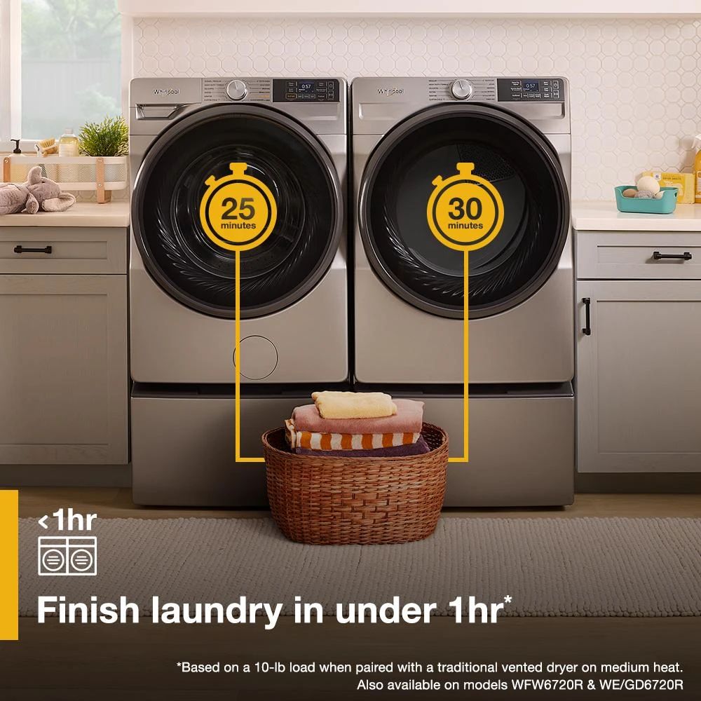 5.0 cu. ft. Smart Front Load ENERGY STAR® Washer with the FreshFlow™ Vent System view 34