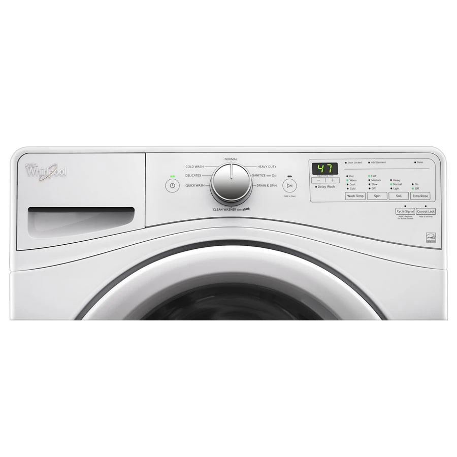 4.2 cu.ft Compact Front Load Washer with Adaptive Wash Technology, 8 cycles WFW7590FW, product image 5 of 5