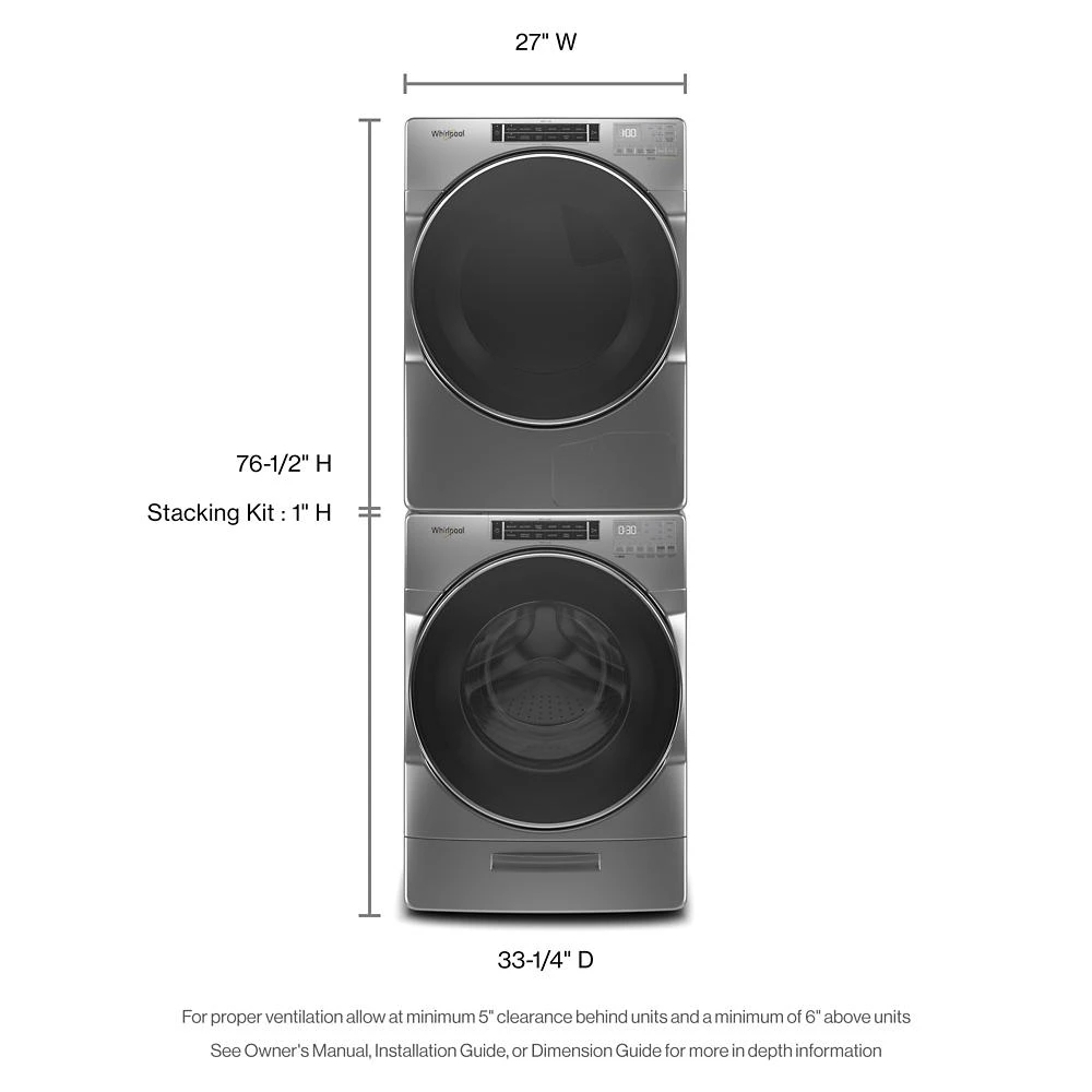 5.0 cu. ft. Front Load Washer with Load & Go™ XL Dispenser view 28