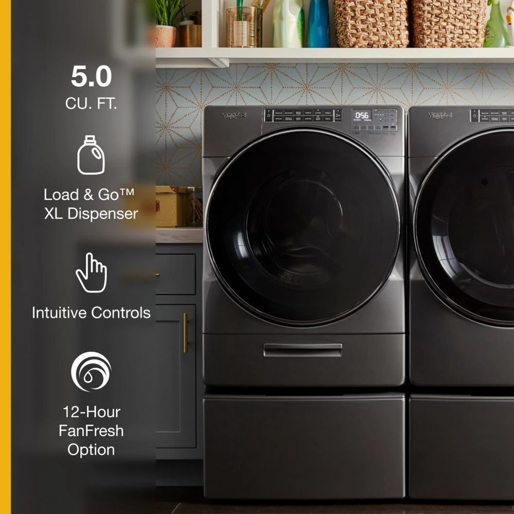 5.0 cu. ft. Front Load Washer with Load & Go™ XL Dispenser view 26
