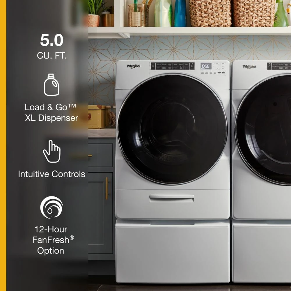 5.0 cu. ft. Front Load Washer with Load & Go™ XL Dispenser view 43
