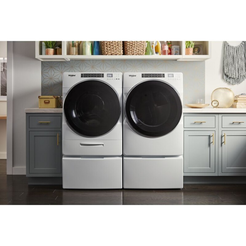 5.0 cu. ft. Front Load Washer with Load & Go XL Dispenser WFW8620HW