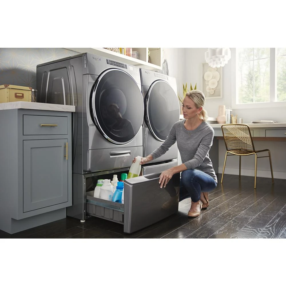 4.3 cu. ft. Closet-Depth Front Load Washer with Load & Go™ XL Dispenser WFW862CHC, product image 12 of 36