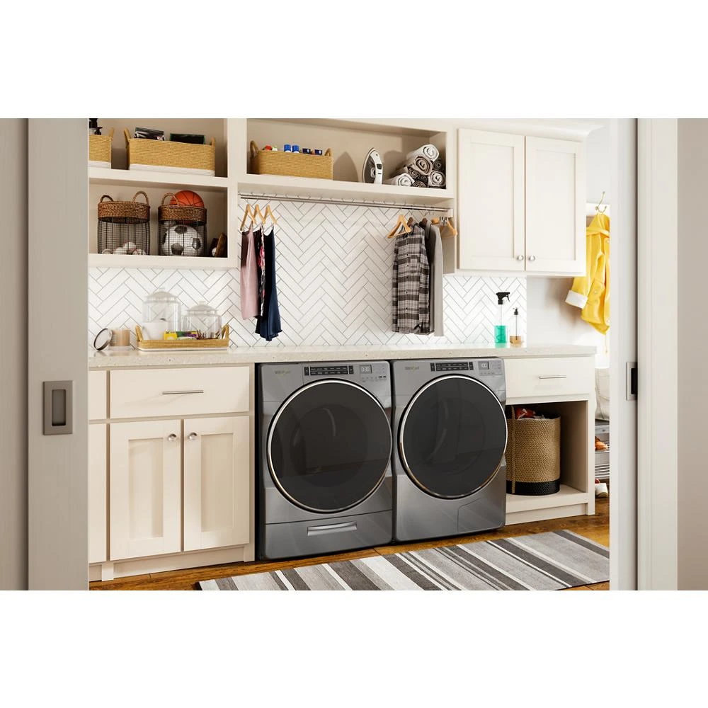 4.3 cu. ft. Closet-Depth Front Load Washer with Load & Go™ XL Dispenser WFW862CHC, product image 26 of 36