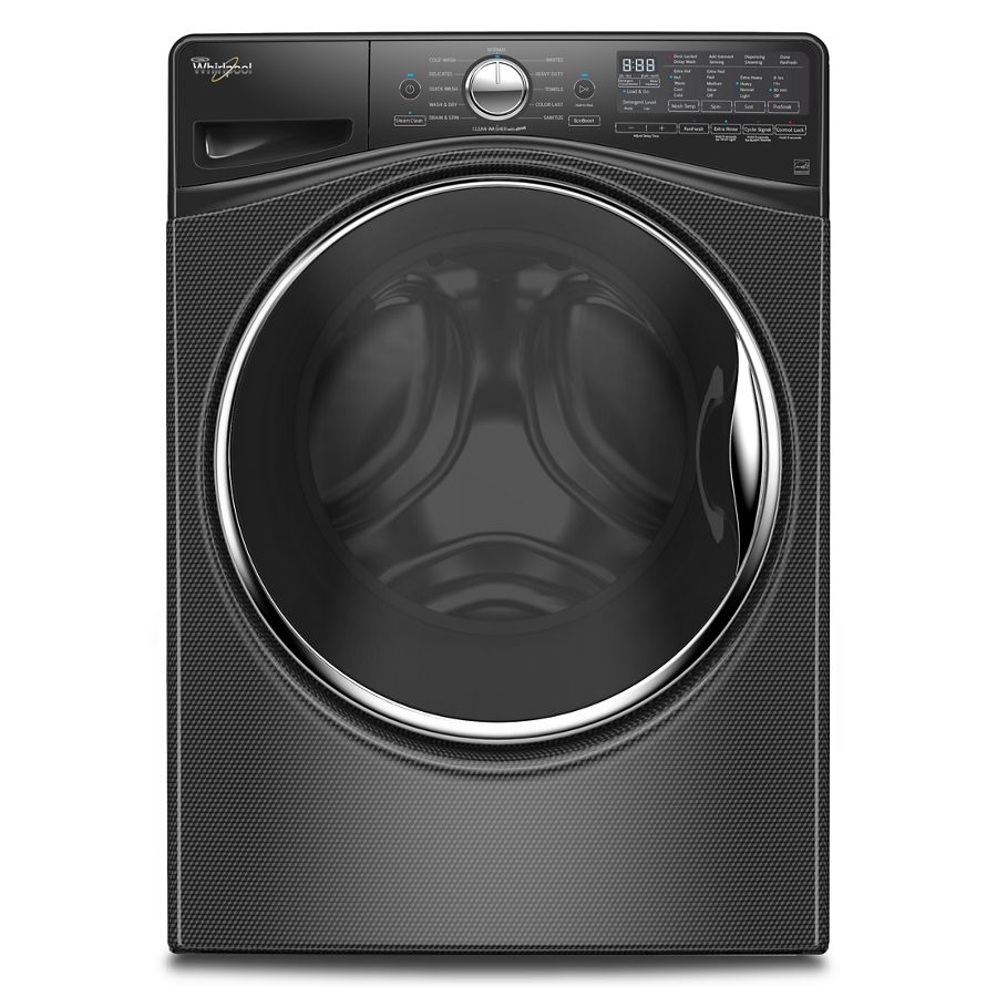 Whirlpool 4.2 cu. ft. Front Load Washer with Closet-Depth Fit{D:75d1175b4dbeda5d9bc2c452ebfaf32b} Black Diamond WFW9290FBD Picture 1