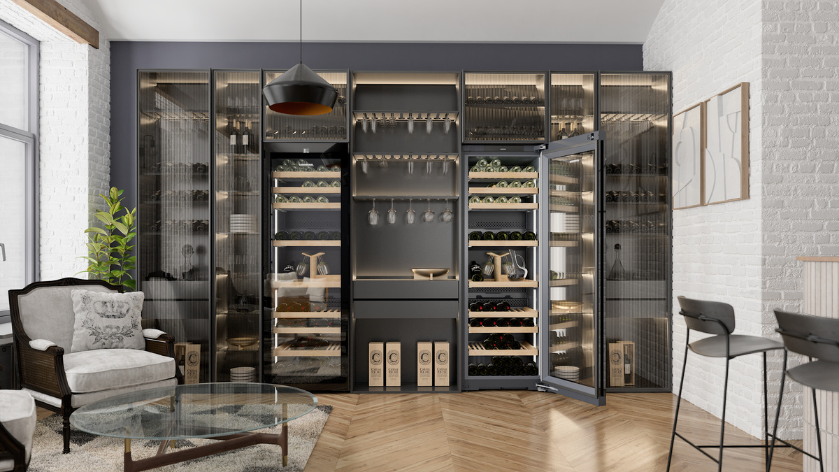 Freestanding Wine, Right Hinged WGB7470