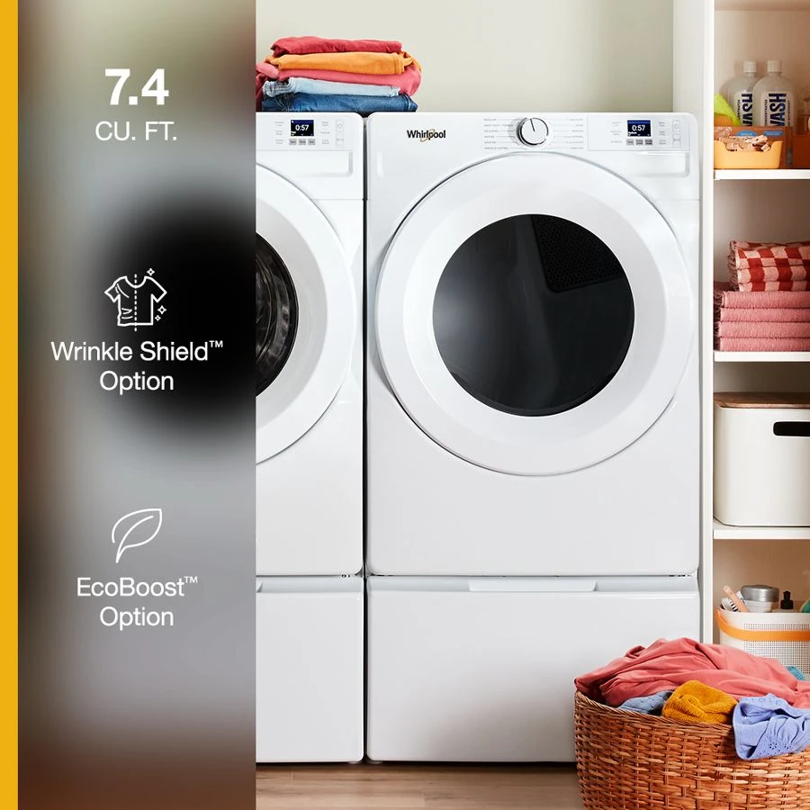 7.4 cu. ft. ENERGY STAR® Certified Front Load Gas Dryer with Wrinkle Shield™ Option view 5