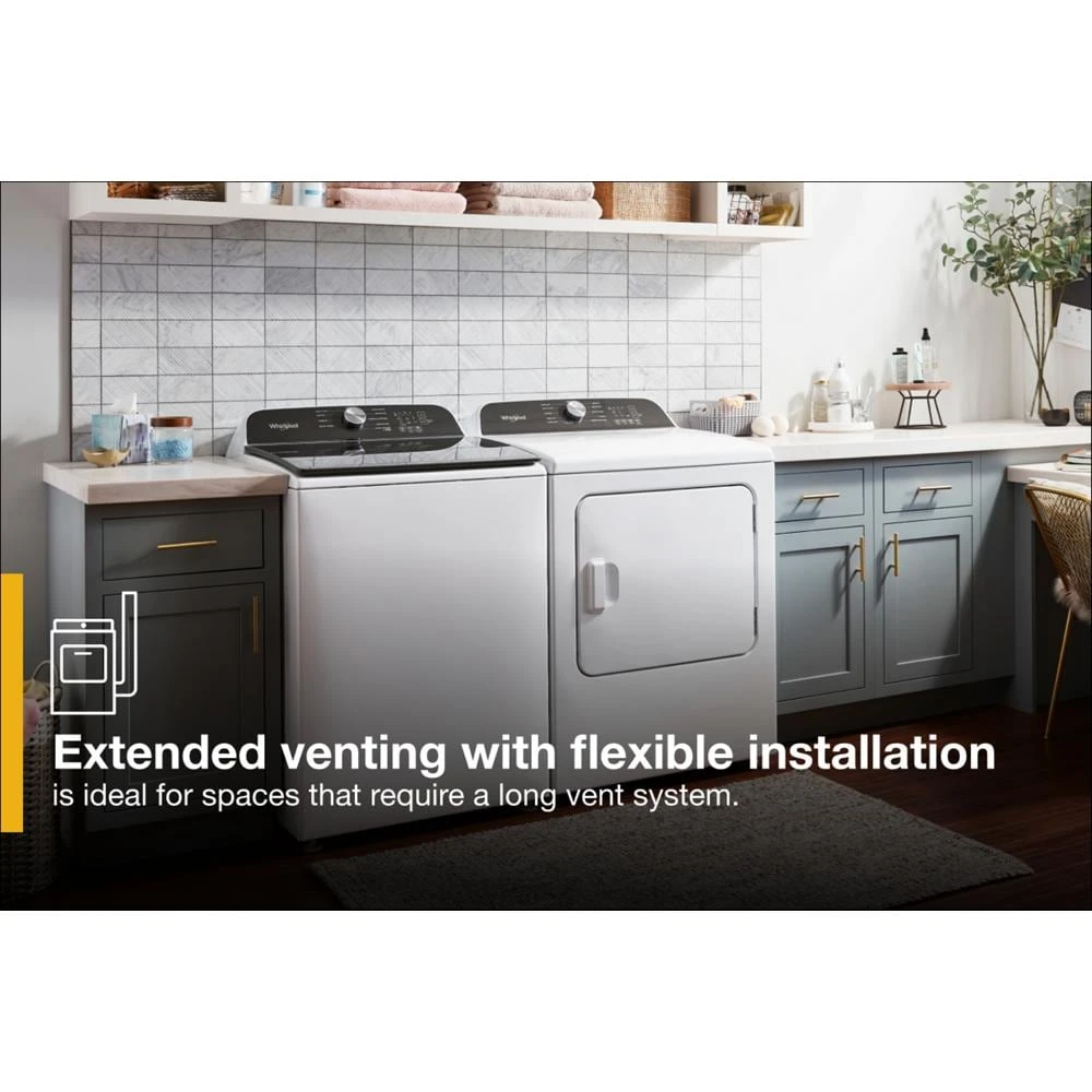 7.0 Cu. Ft. Long Vent Gas Moisture Sensing Dryer view 20