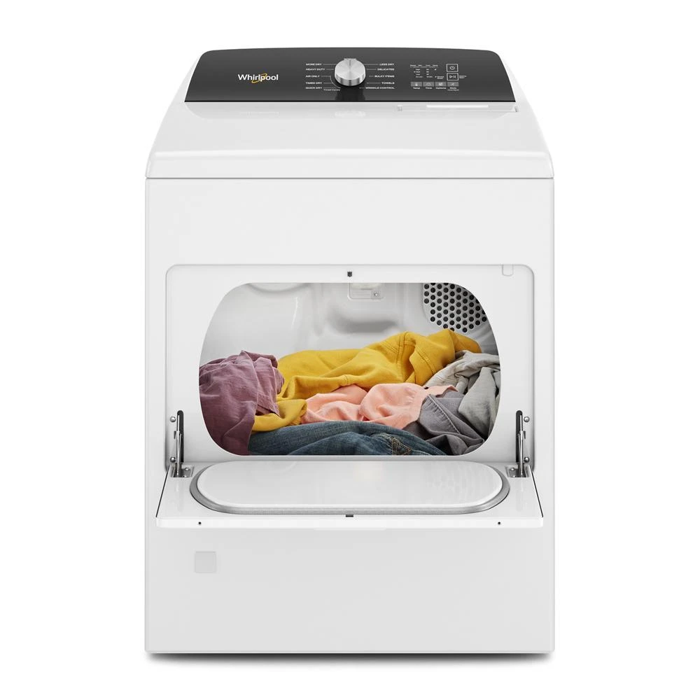 7.0 Cu. Ft. Long Vent Gas Moisture Sensing Dryer WGD500RLW