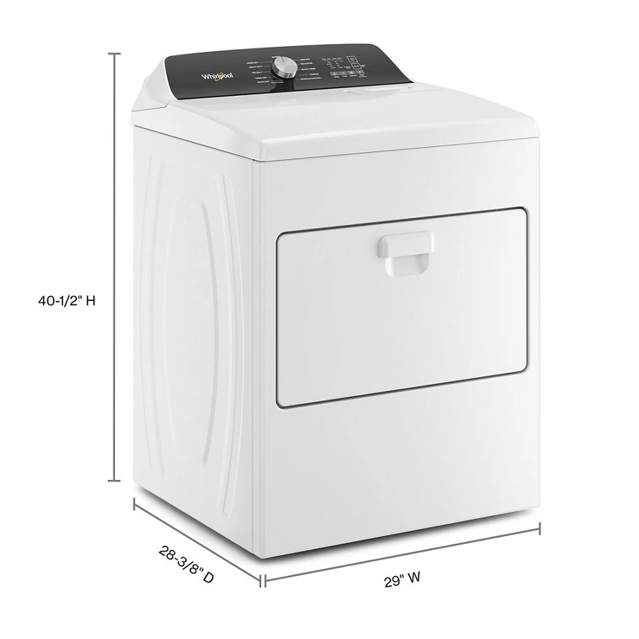 7.0 Cu. Ft. Top Load Gas Moisture Sensing Dryer view 12