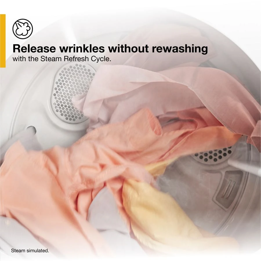 7.0 Cu. Ft. Top Load Gas Moisture Sensing Dryer with Steam view 5