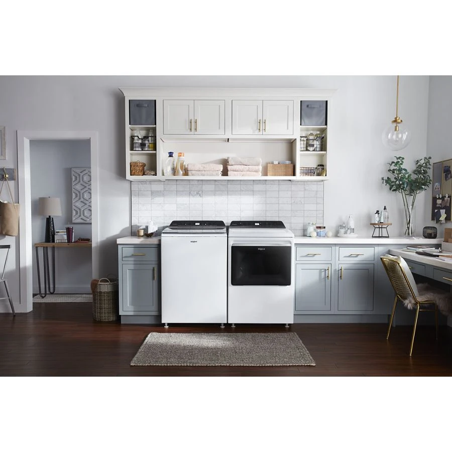 7.4 cu. ft. Top Load Gas Dryer with Intuitive Controls WGD5100HW