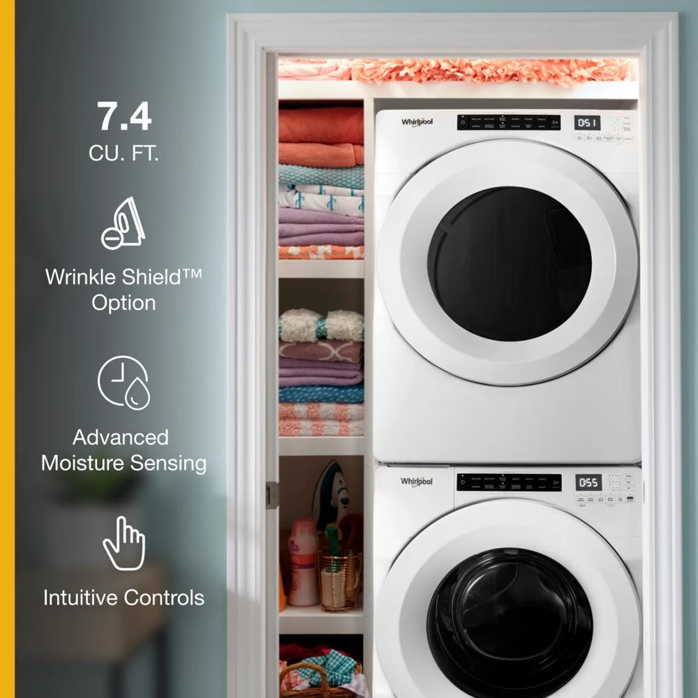 7.4 cu. ft. Front Load Gas Dryer with Intuitive Touch Controls view 26