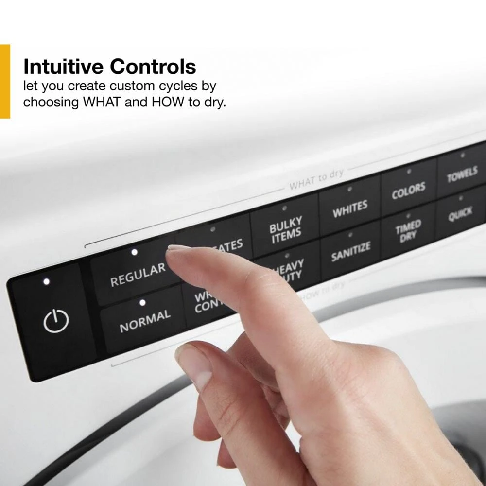 7.4 cu. ft. Front Load Gas Dryer with Intuitive Touch Controls view 29