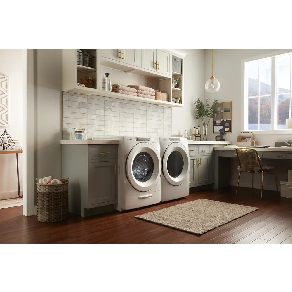 7.4 cu. ft. Front Load Gas Dryer with Intuitive Touch Controls view 10