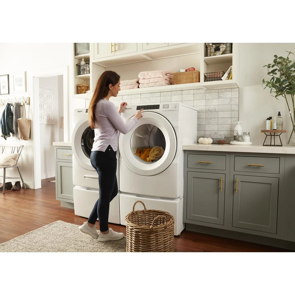 7.4 cu. ft. Front Load Gas Dryer with Intuitive Touch Controls view 8