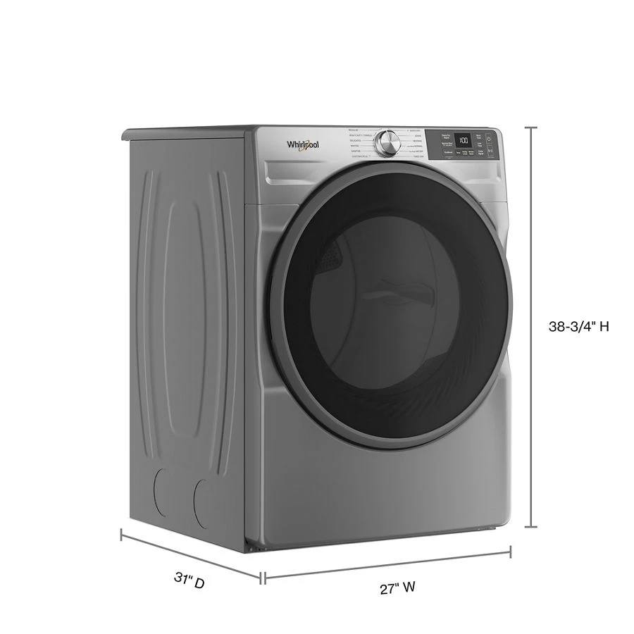 7.4 cu. ft. Smart Front Load ENERGY STAR® Gas Dryer with Wrinkle Shield™ Option view 10