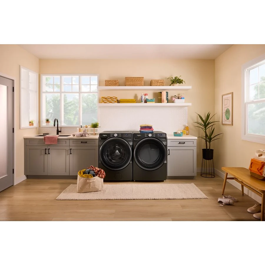 7.4 Cu. Ft. Smart Front Load Energy Star® Gas Dryer With Wrinkle Shield™ Option view 3