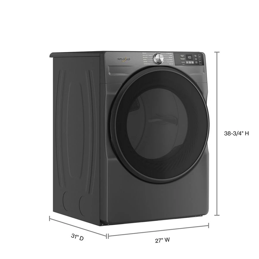 7.4 Cu. Ft. Smart Front Load Energy Star® Gas Dryer With Wrinkle Shield™ Option view 10