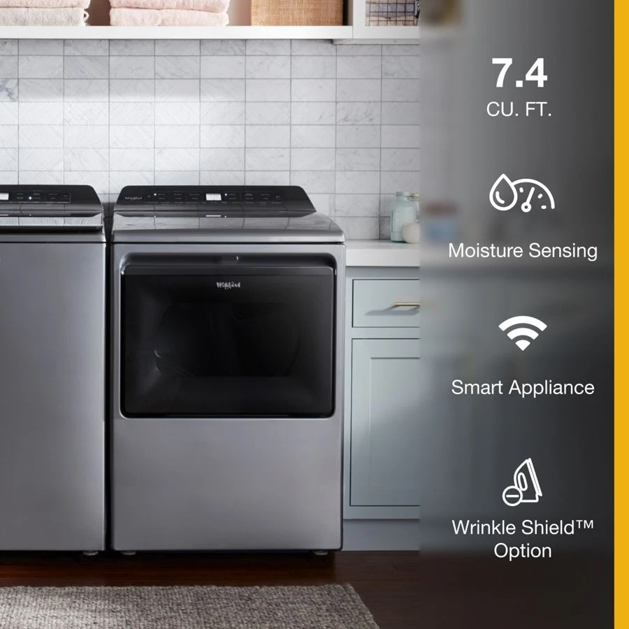7.4 Cu. Ft. Smart Top Load Gas Dryer view 4
