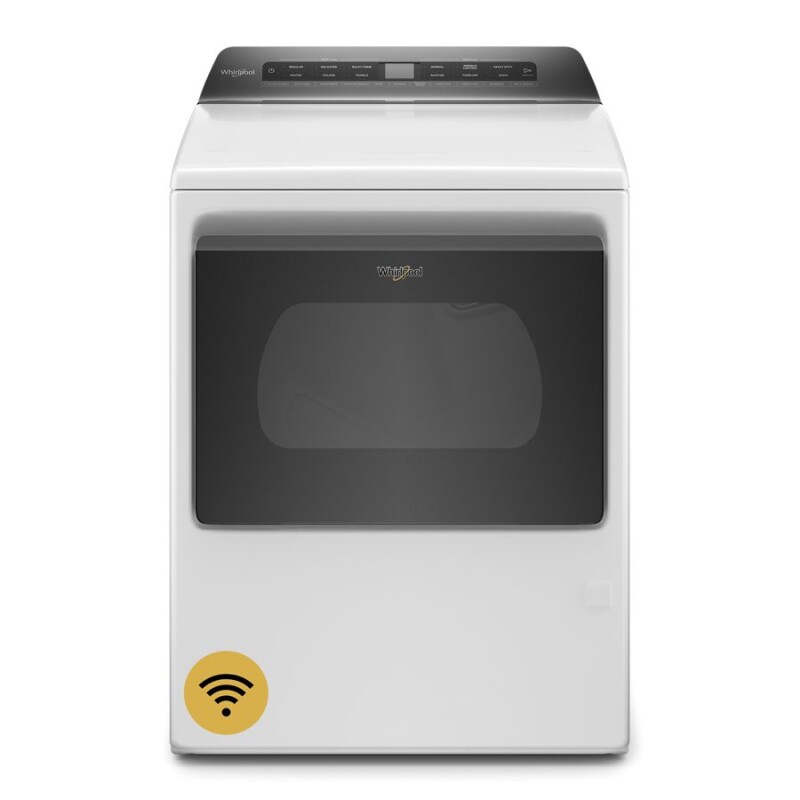 Whirlpool 7.4 cu. ft. Smart Top Load Gas Dryer White WGD6120HW Picture 1