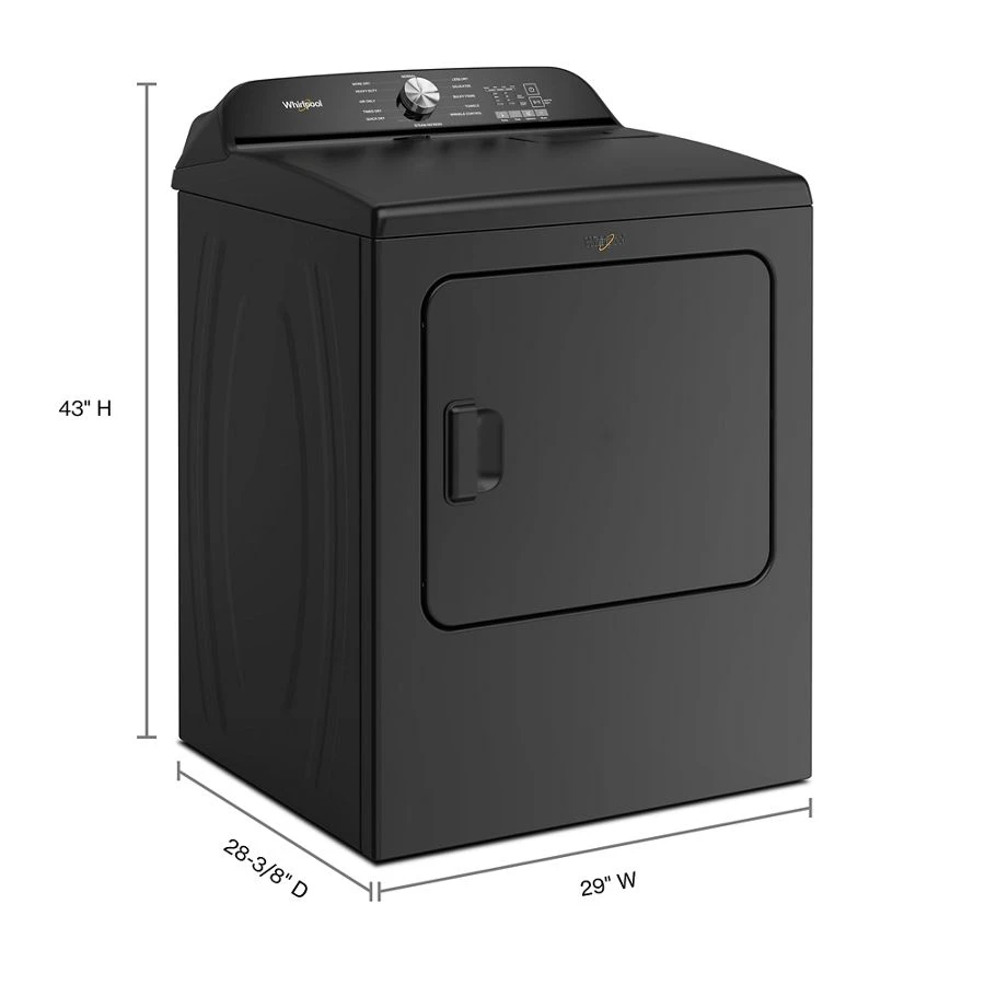 7.0 Cu. Ft. Top Load Gas Dryer with Moisture Sensor view 4