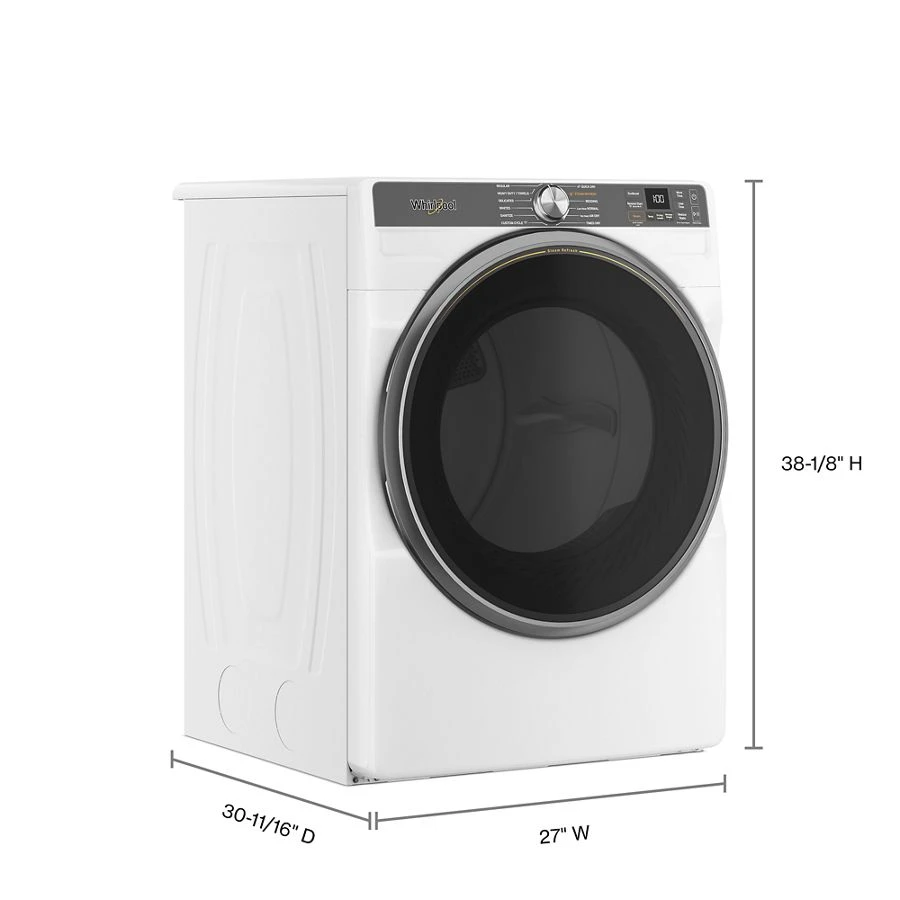 7.4 cu. ft. Smart Front Load ENERGY STAR® Gas Dryer with Steam Capabilities view 8