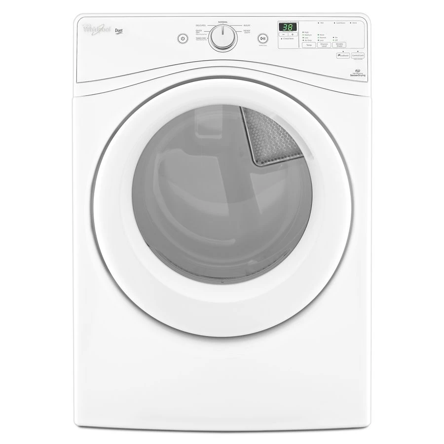 7.3 cu. ft. Duet® High Efficiency Front Load Gas Dryer with Quad Baffles WGD72HEDW