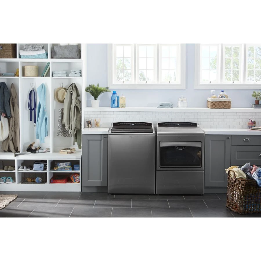 7.4 cu.ft Top Load HE Gas Dryer with AccuDry™, Intuitive Touch Controls WGD7500GC