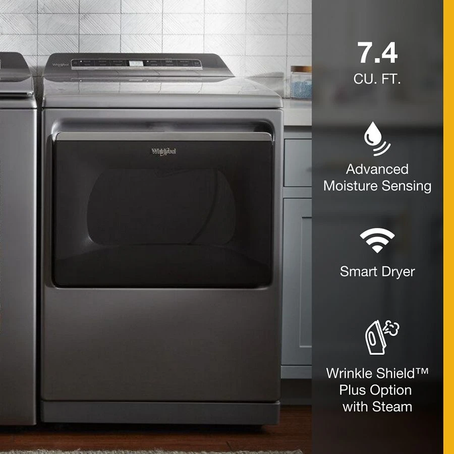 7.4 cu. ft. Top Load Gas Dryer with Advanced Moisture Sensing view 4