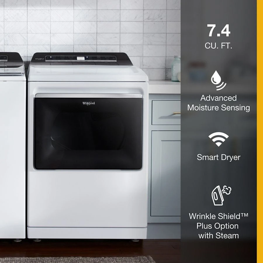 7.4 cu. ft. Top Load Gas Dryer with Advanced Moisture Sensing view 4