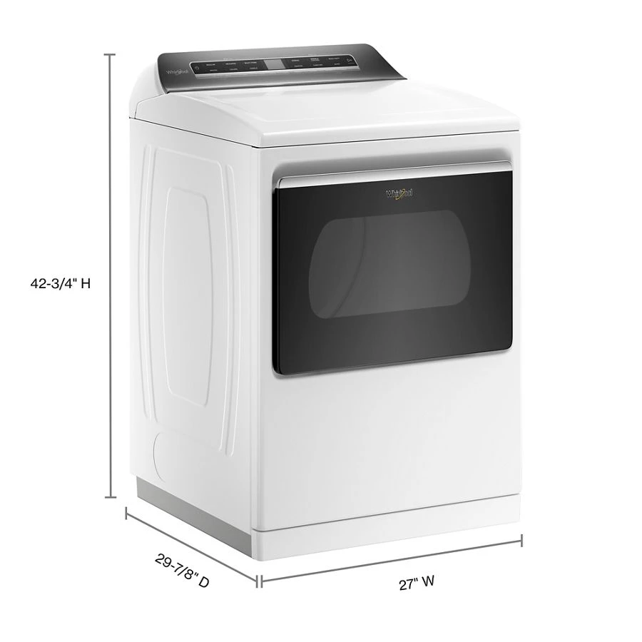 7.4 cu. ft. Top Load Gas Dryer with Advanced Moisture Sensing view 10