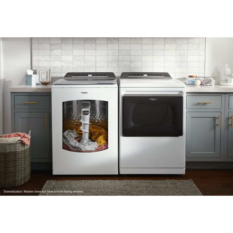 7.4 cu. ft. Top Load Gas Dryer with Advanced Moisture Sensing WGD8127LW