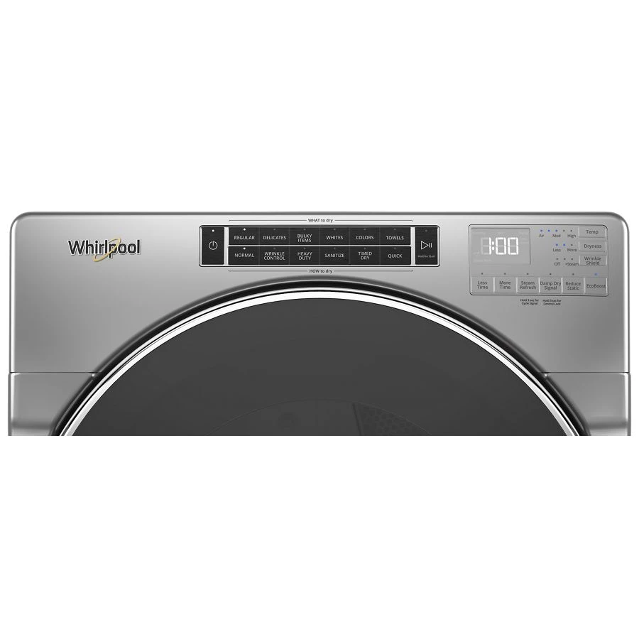 7.4 cu. ft. Front Load Gas Dryer with Steam Cycles view 2