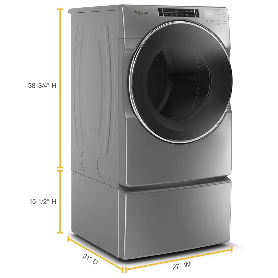 7.4 cu. ft. Front Load Gas Dryer with Steam Cycles view 7