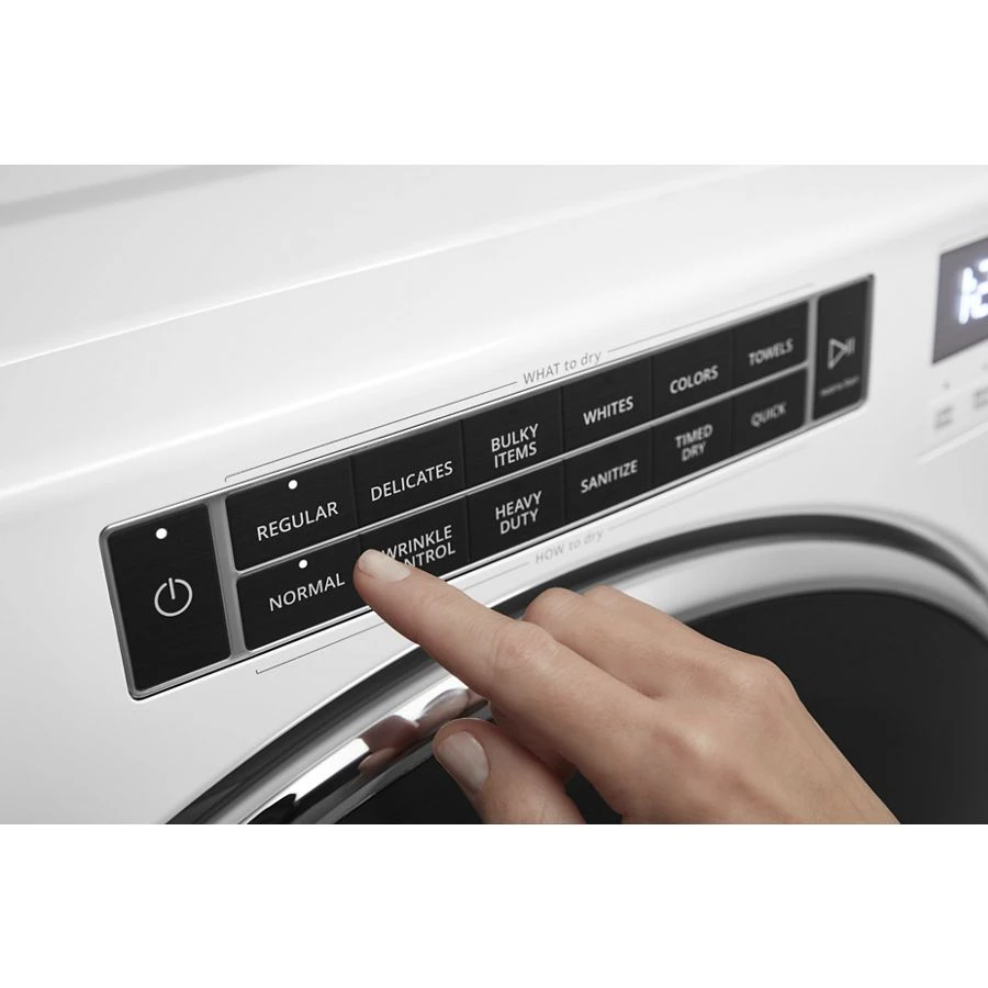 7.4 cu. ft. Front Load Gas Dryer with Steam Cycles view 2