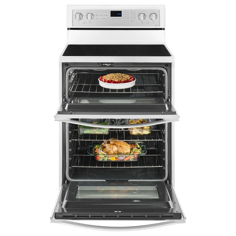 6.7 Cu. Ft. Electric Double Oven Range with True Convection view 3