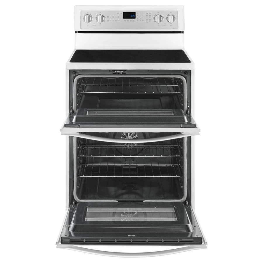 6.7 Cu. Ft. Electric Double Oven Range with True Convection view 4