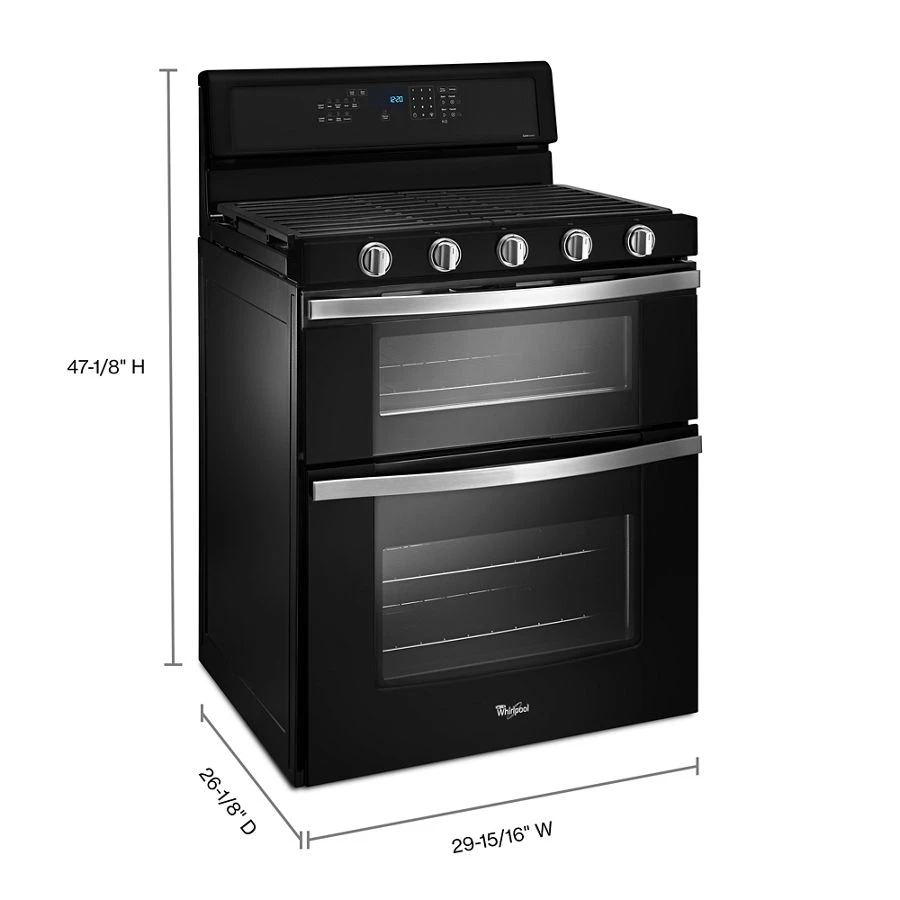 6.7 Cu. Ft. Electric Double Oven Range with True Convection view 7