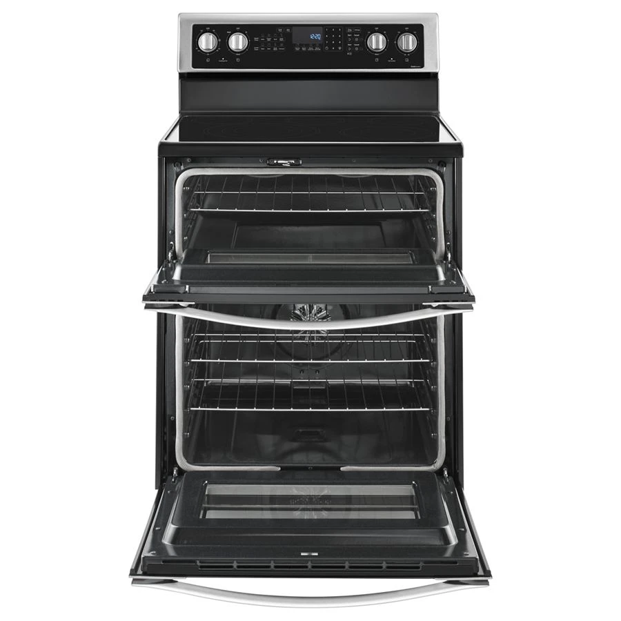 6.7 Cu. Ft. Electric Double Oven Range with True Convection view 4