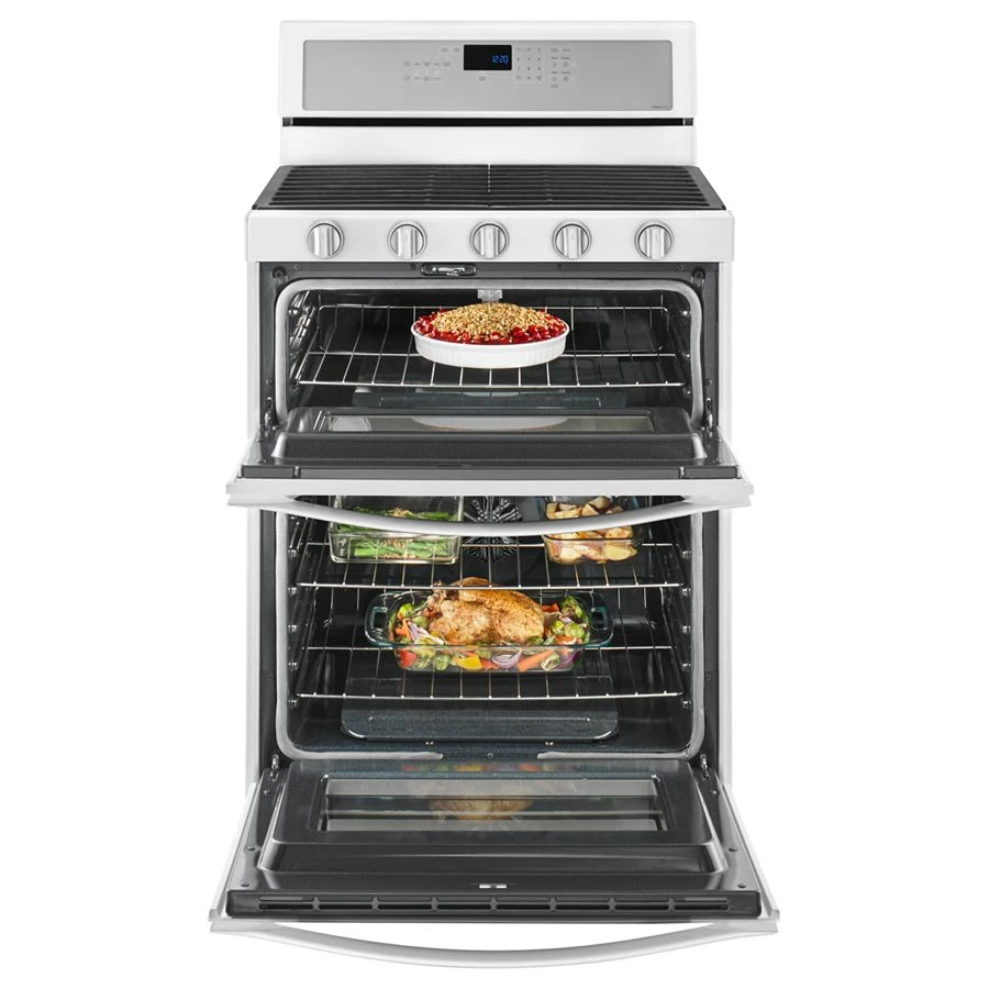 6.0 Cu. Ft. Gas Double Oven Range with EZ-2-Lift™ Hinged Grates view 3