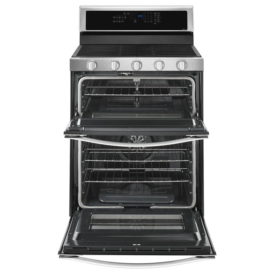 6.0 Cu. Ft. Gas Double Oven Range with EZ-2-Lift™ Hinged Grates view 4