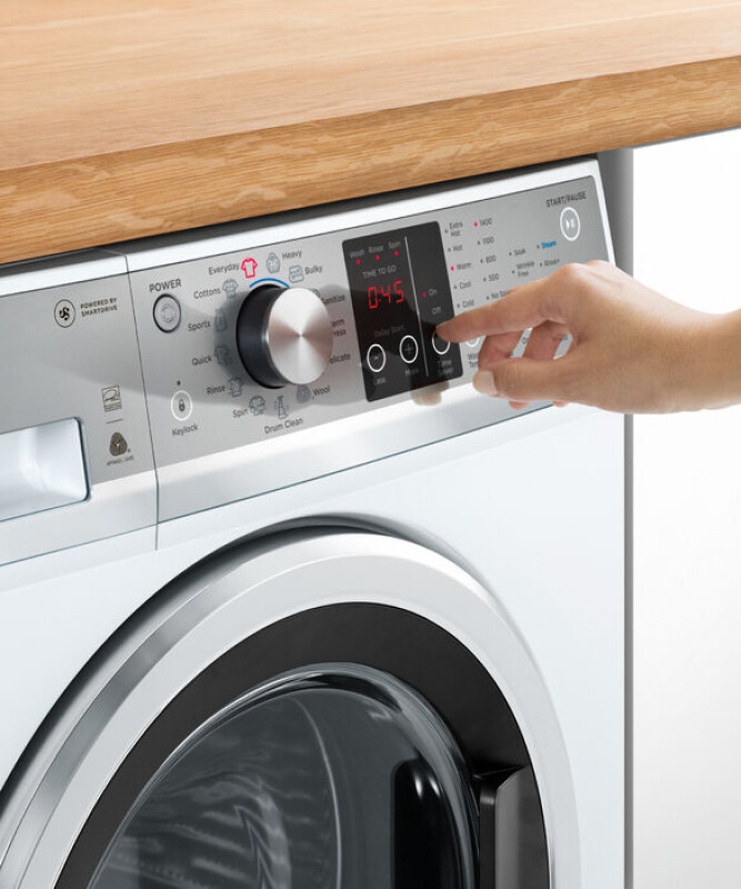 Front Load Washer, 2.4 cu ft, Time Saver WH2424F1, product image 6 of 10