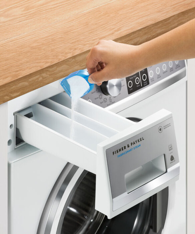 Front Load Washer, 2.4 cu ft, Time Saver WH2424F1, product image 8 of 10